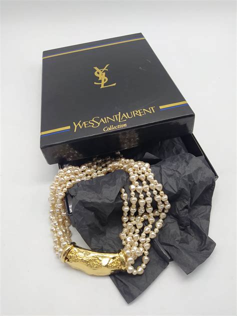 collana yves saint laurent